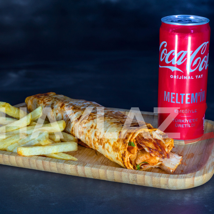 Haylaz Dürüm & Cips & Coca-Cola Menü
