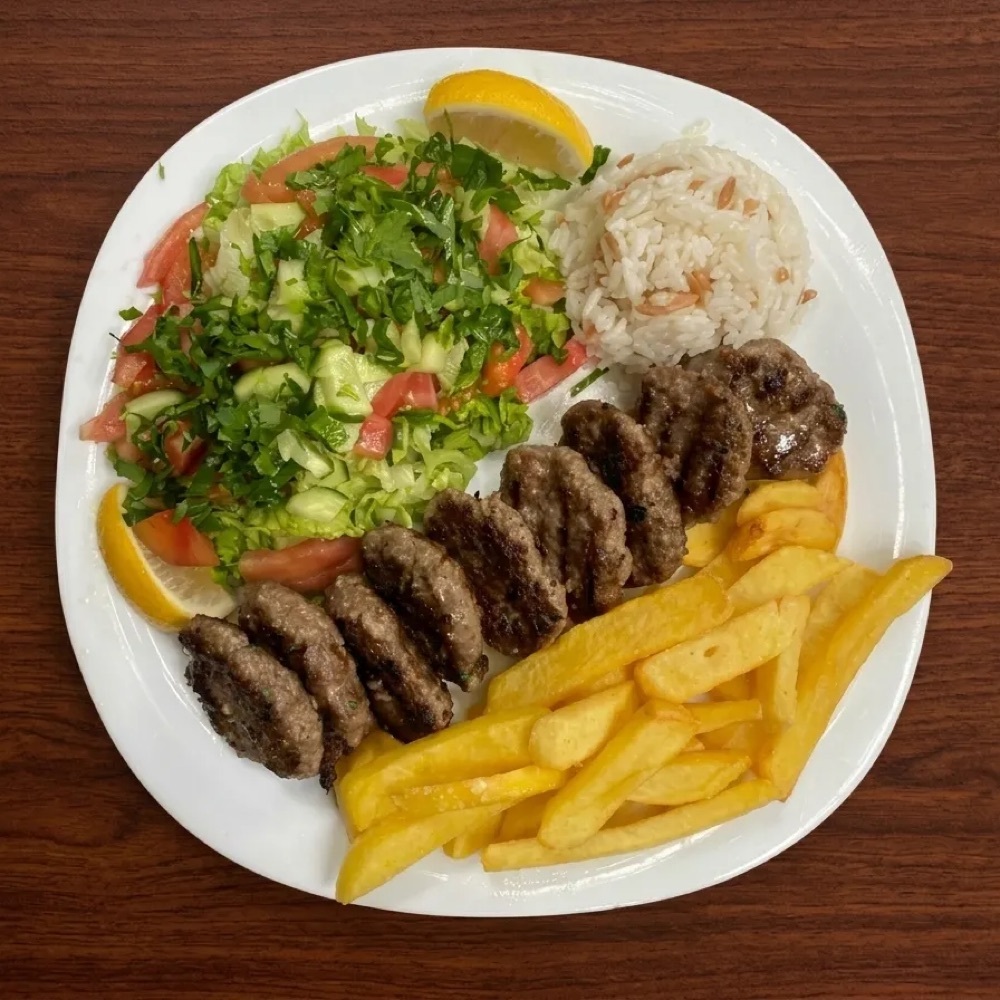 6 'lı Izgara Köfte Tabağı