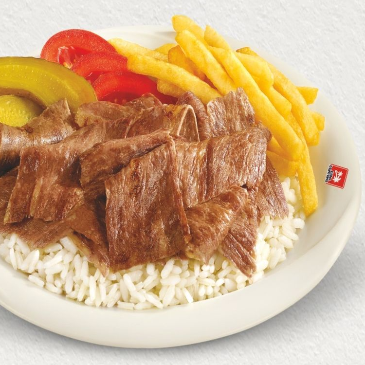 (120gr) Pilav Üstü Et Döner