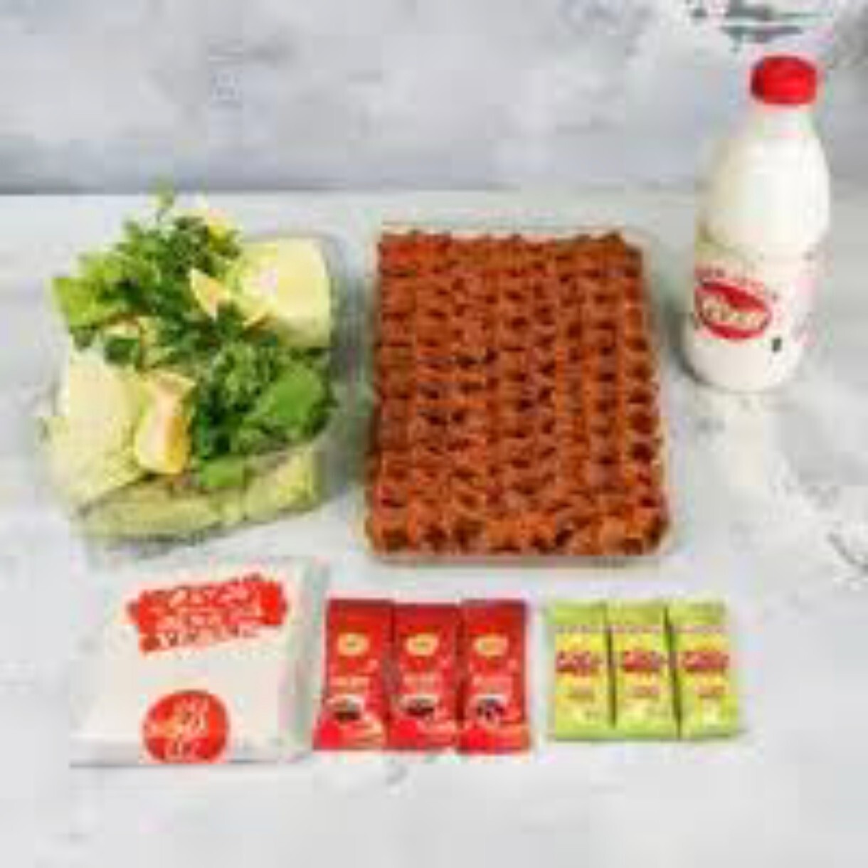 Çiğ Köfte (750 gr.)&Litrelik İçecek Menü