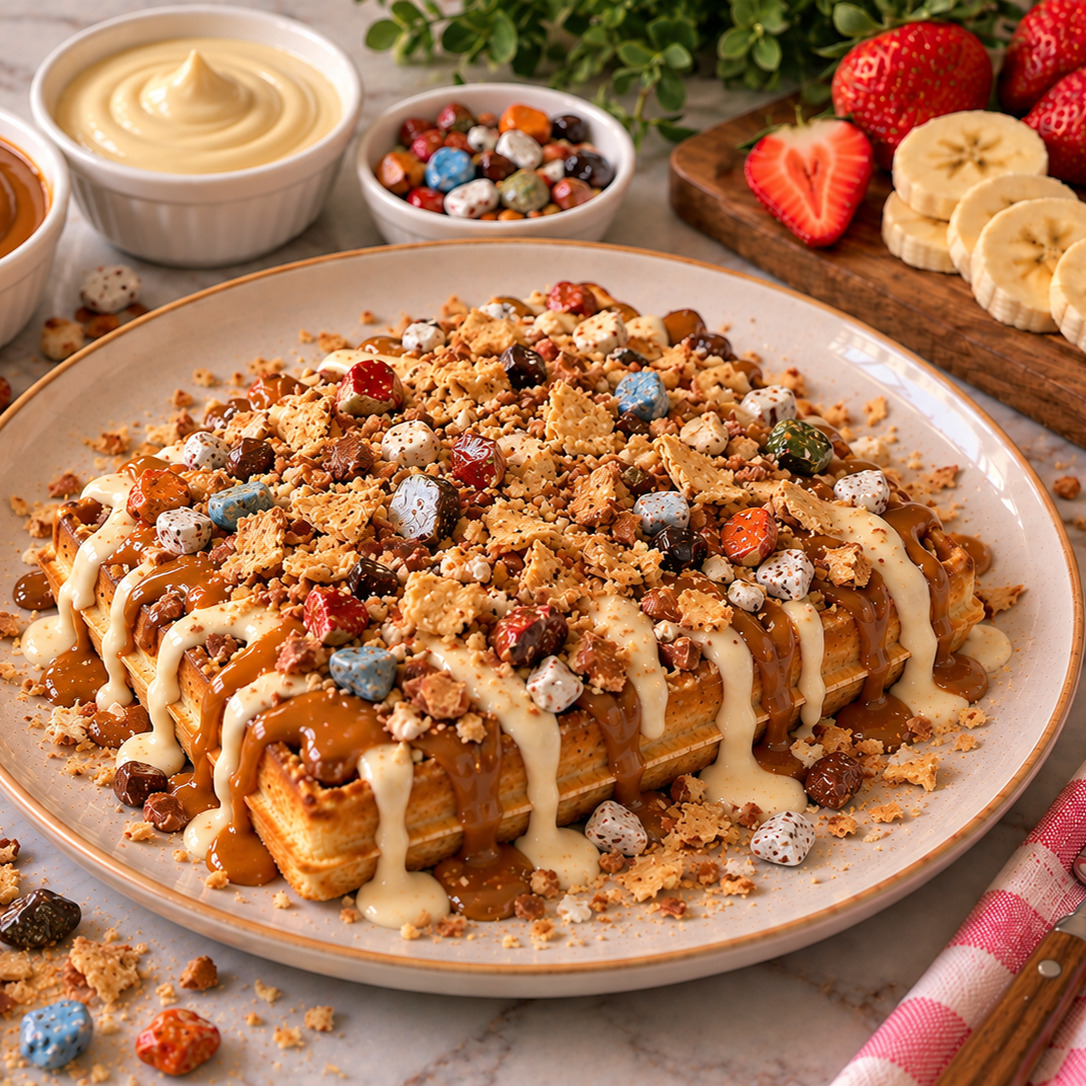 Lizz Karamel Waffle