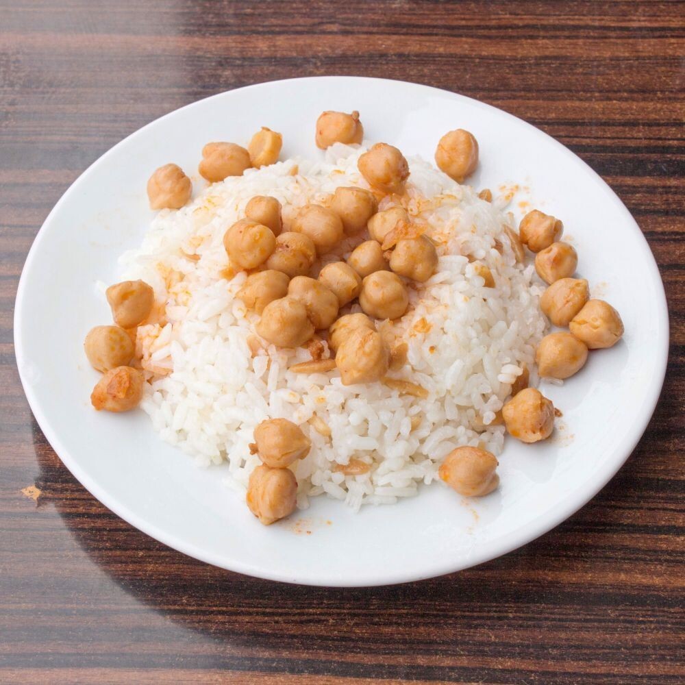 Double Mısırlı Nohutlu Tavuklu Pilav