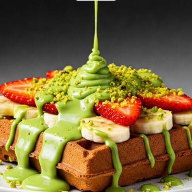 Kooks Çilekli-Muzlu Waffle
