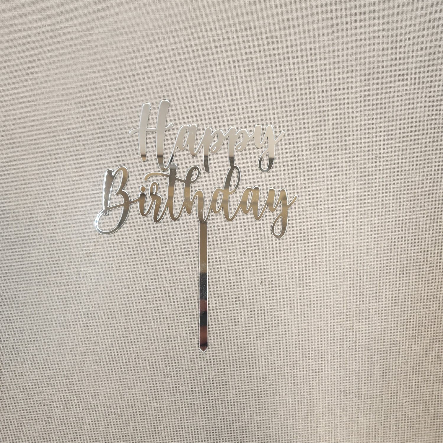 Happy Birthday Gümüş Pleksi
