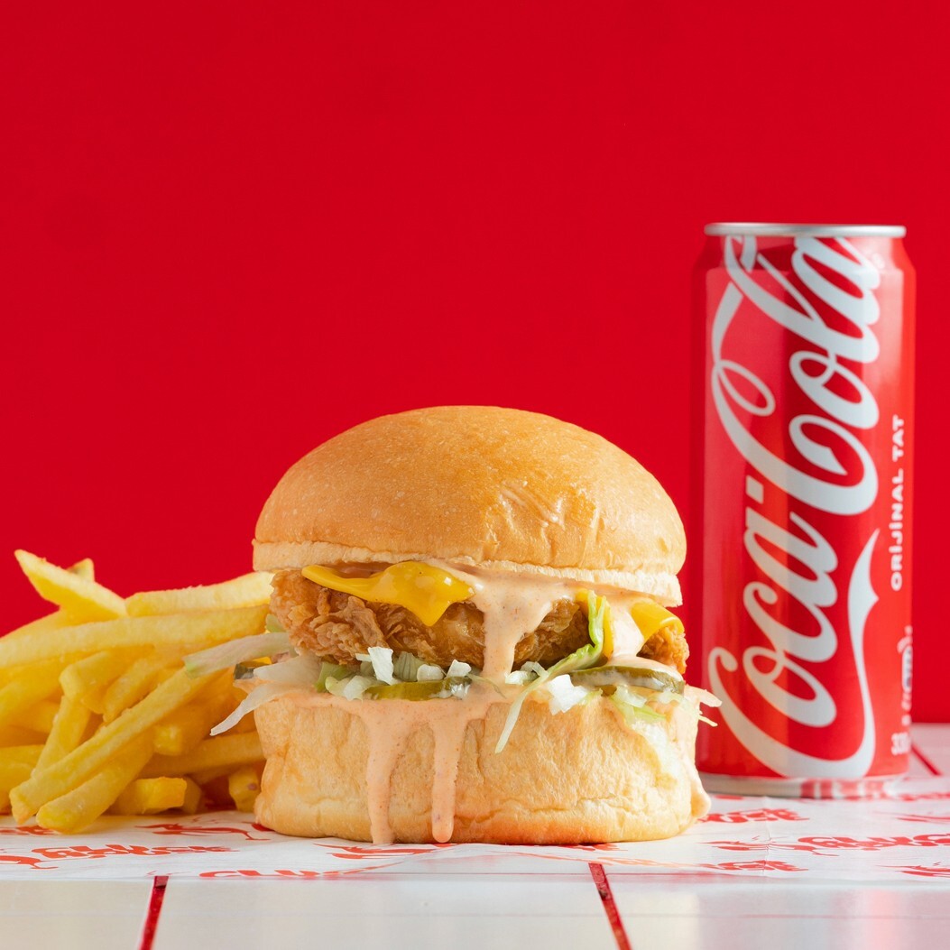 Say Cheese Burger Menü