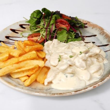 Kremalı Mantarlı Tavuk