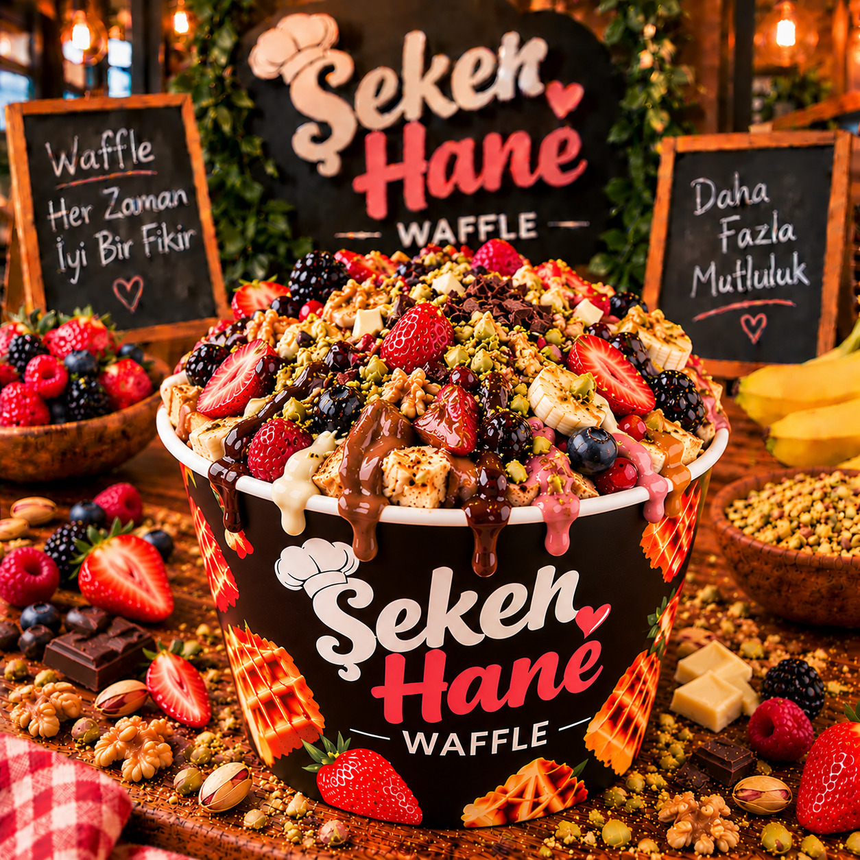 Kova Waffle Enerji Patlaması