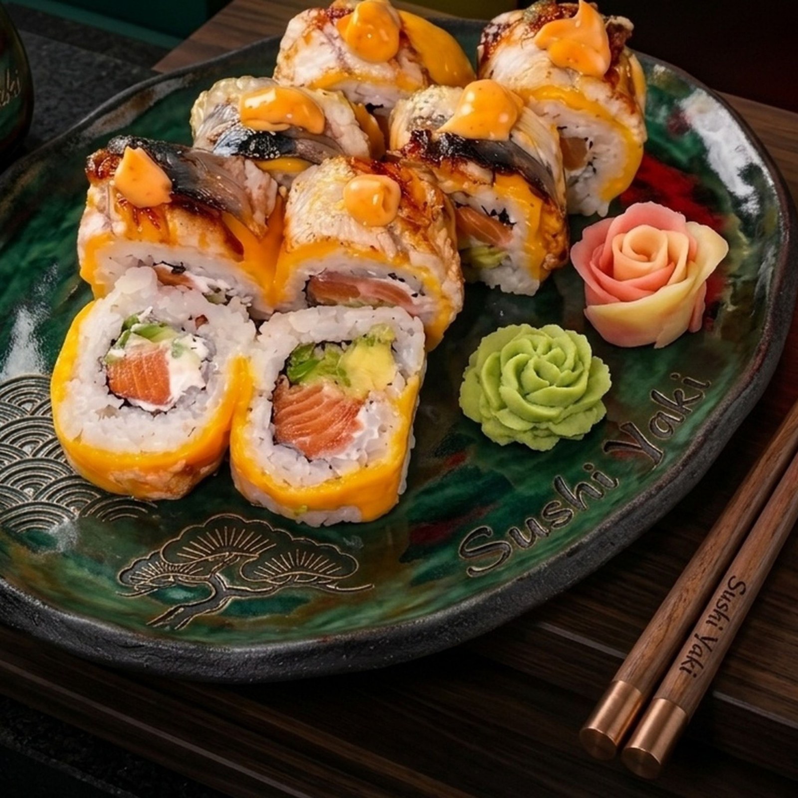 284- Unagi Doblle Chess Roll (8 Pcs.)