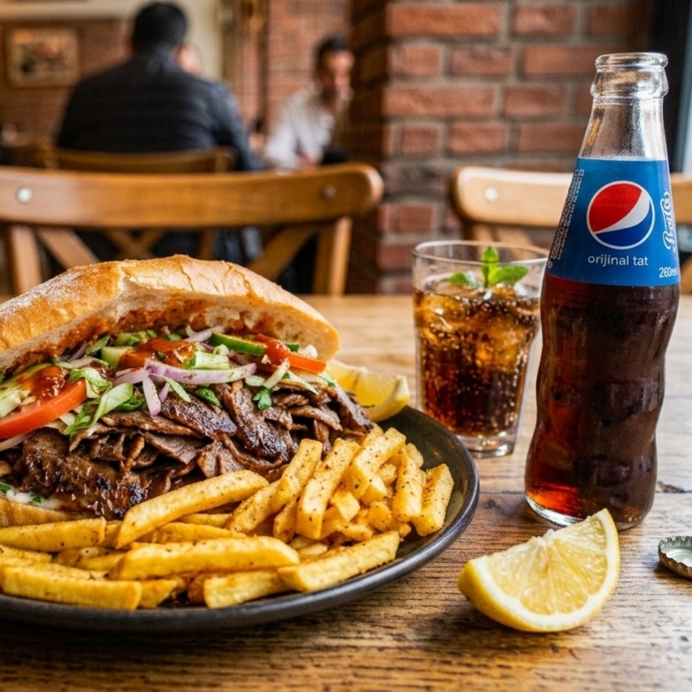 Et Döner Menü (Ekmek Arası)