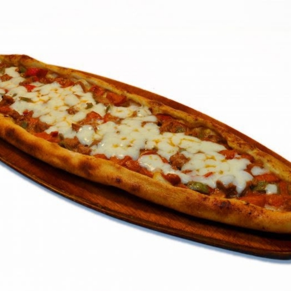 Açık Cantık Pide Kuşbaşı Kaşarlı