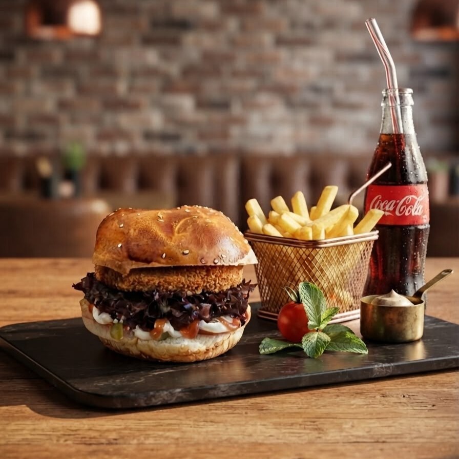 Tavuk Burger Menü