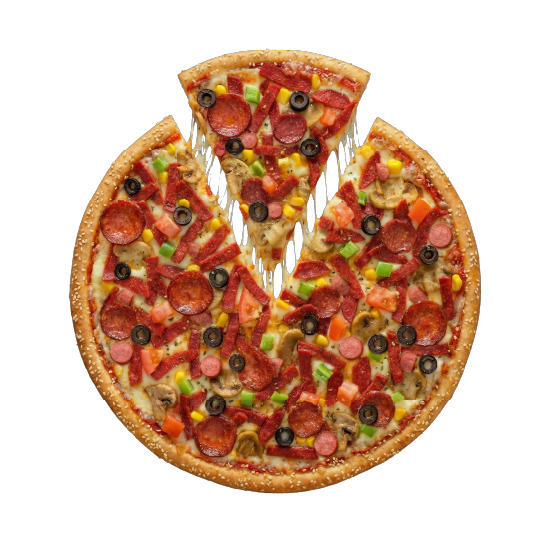 Büyük Boy Süper Karışık Pizza (36 cm.)