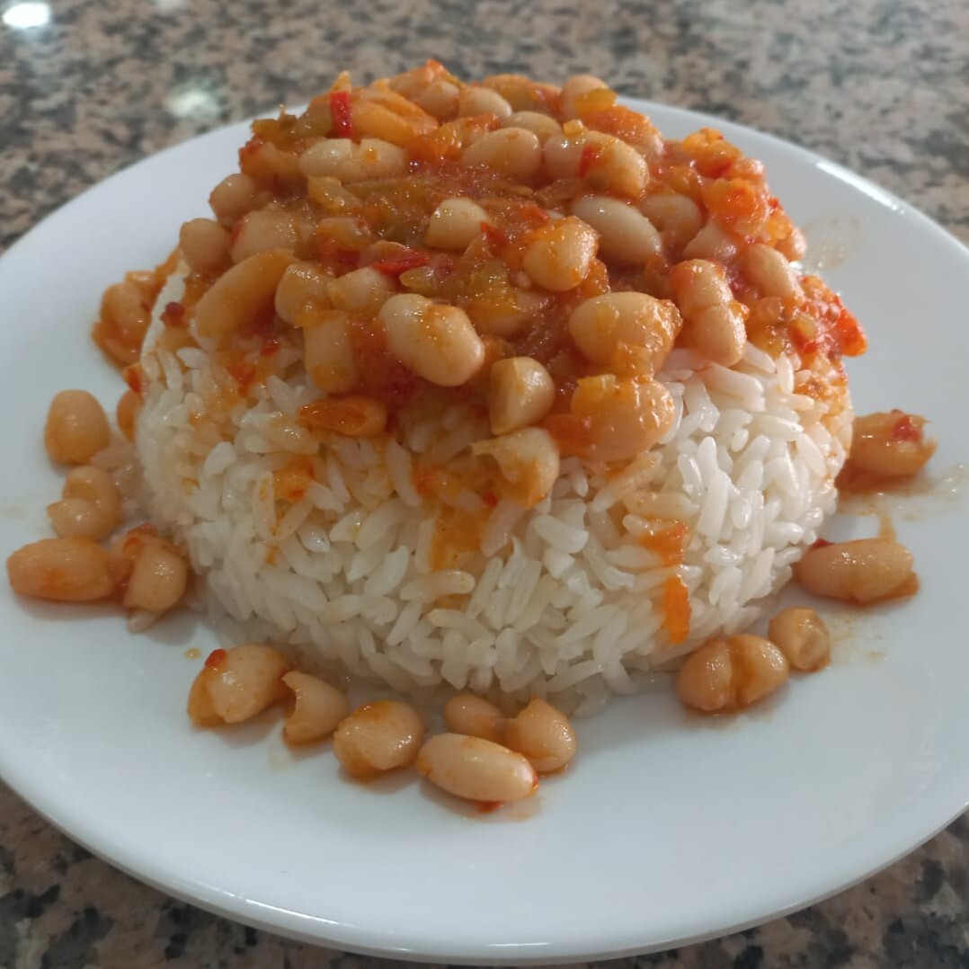 Kuru Fasulyeli Pilav