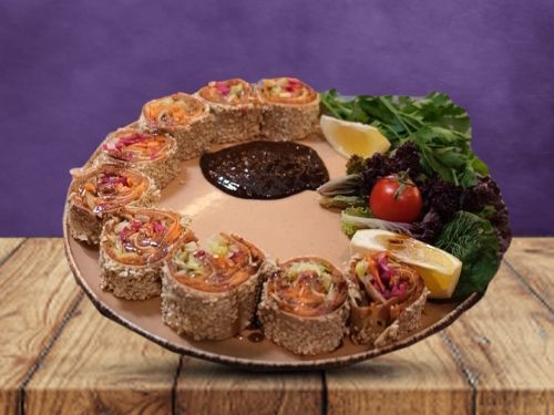 Susamlı Çiğ Köfte Suşi