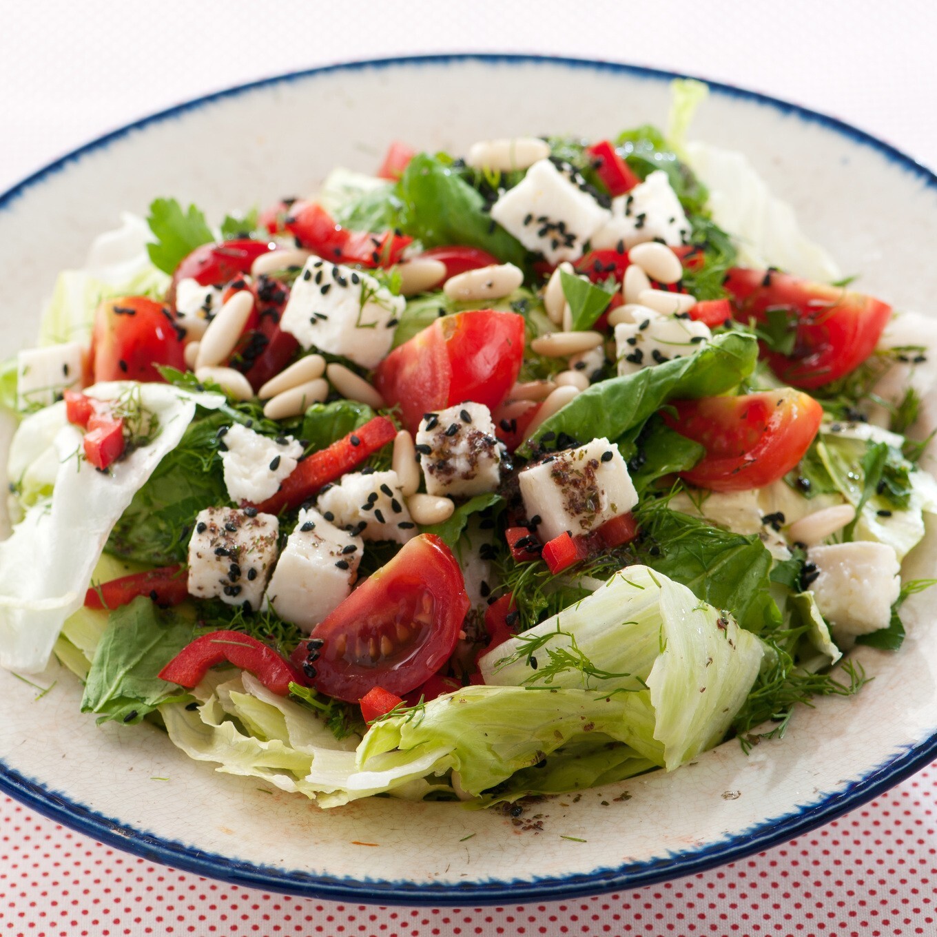 Top Peynirli Salata