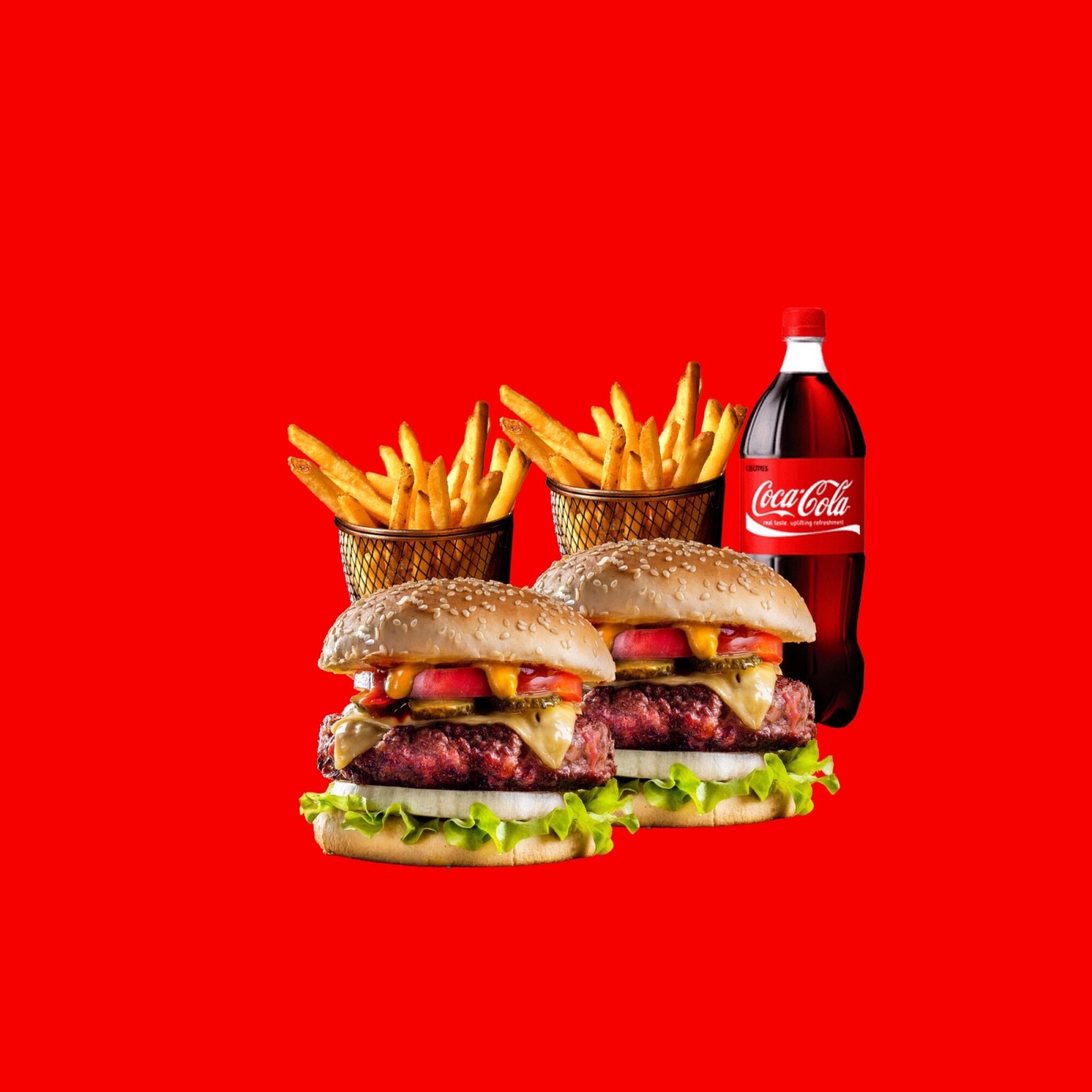 2 li Hamburger Menü