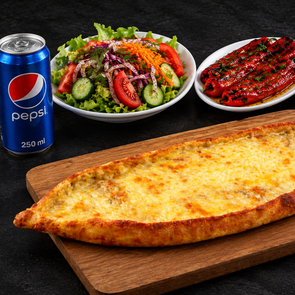 Kaşarlı Pide Menü
