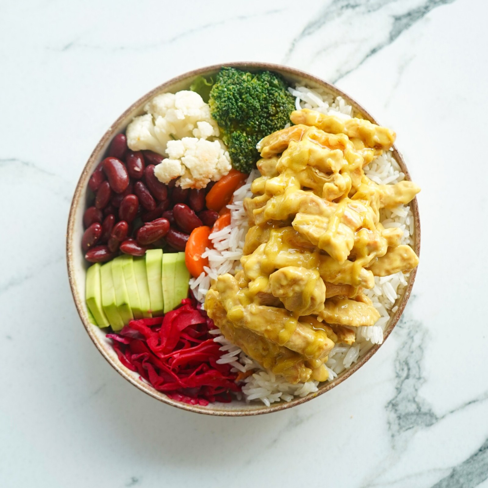 Honey Mustard Sauce / Ballı Hardallı Tavuk Bowl ( Yeni Lezzet )