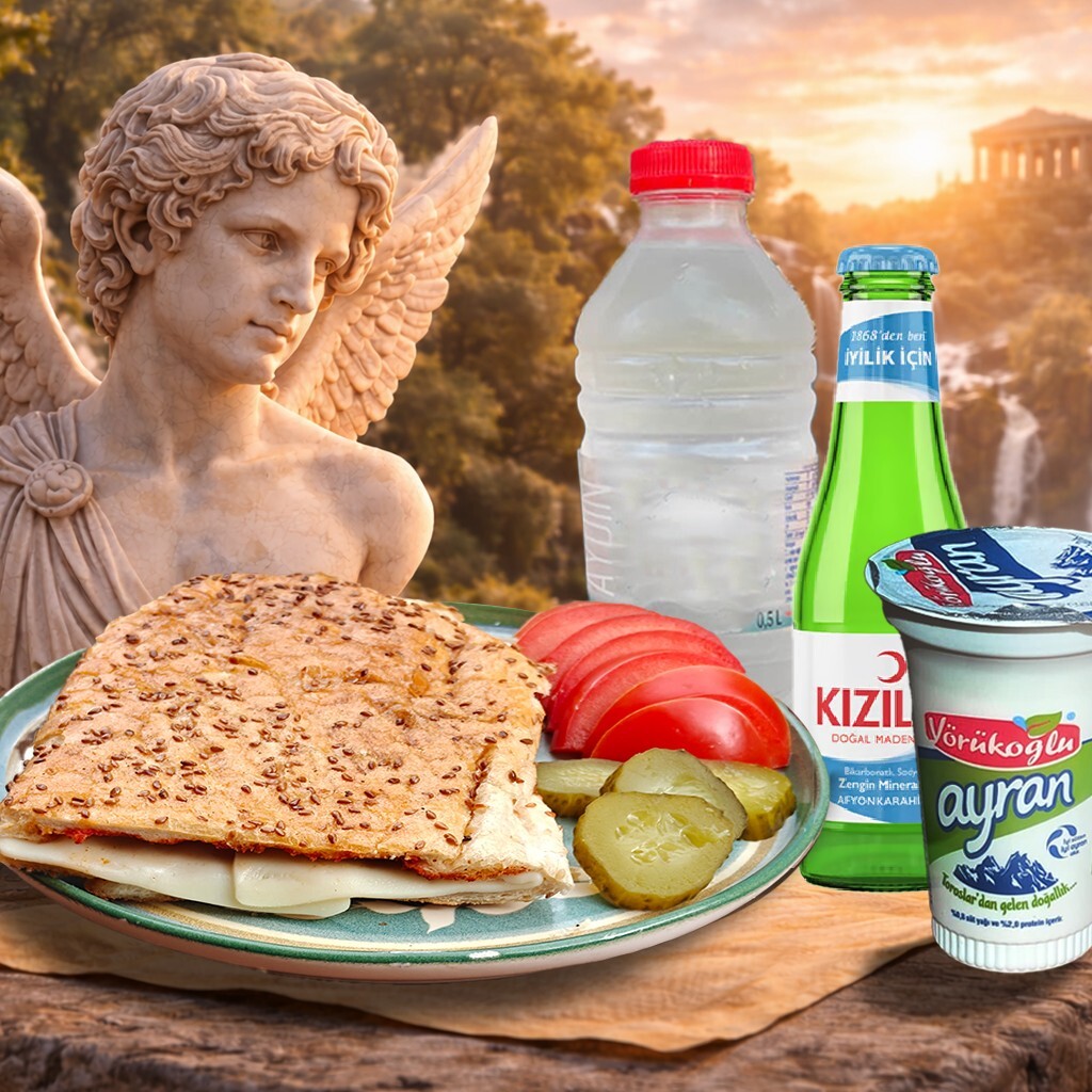 Kampanyalı Yarım Ekmek Eros Kaşarlı Tost
