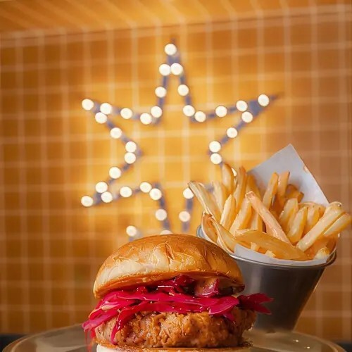 Coni Çıtır Margos Honey Mustard Burger & Patates Kızartması