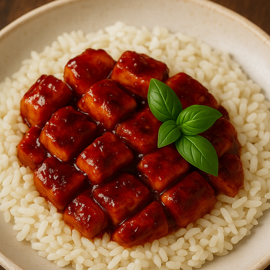 Barbekü Soslu pilav