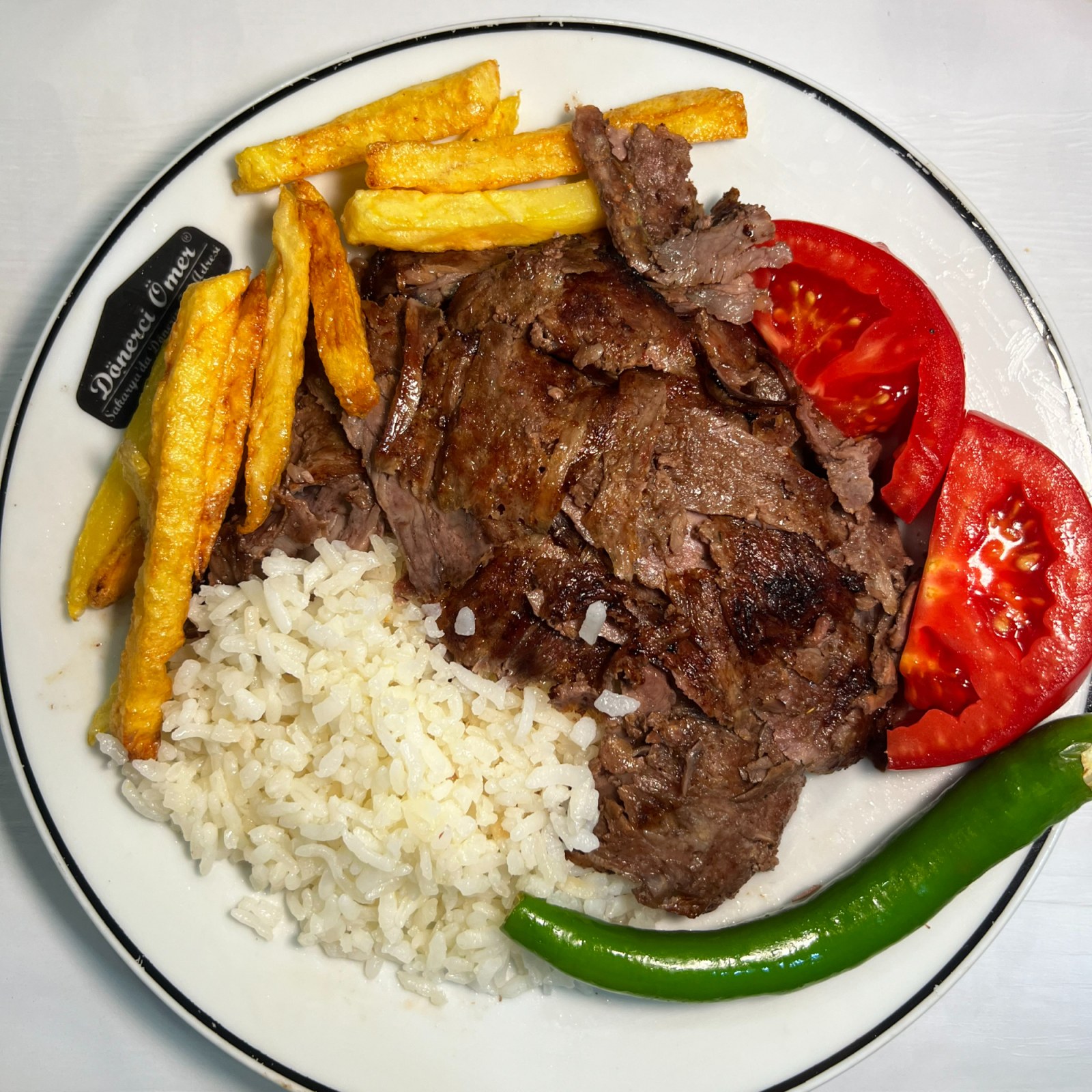 Pilav Üstü Et Döner