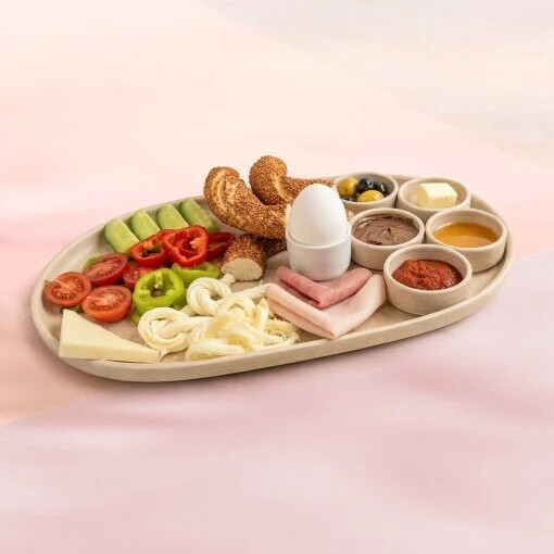 Klasik Kahvaltı Tabağı