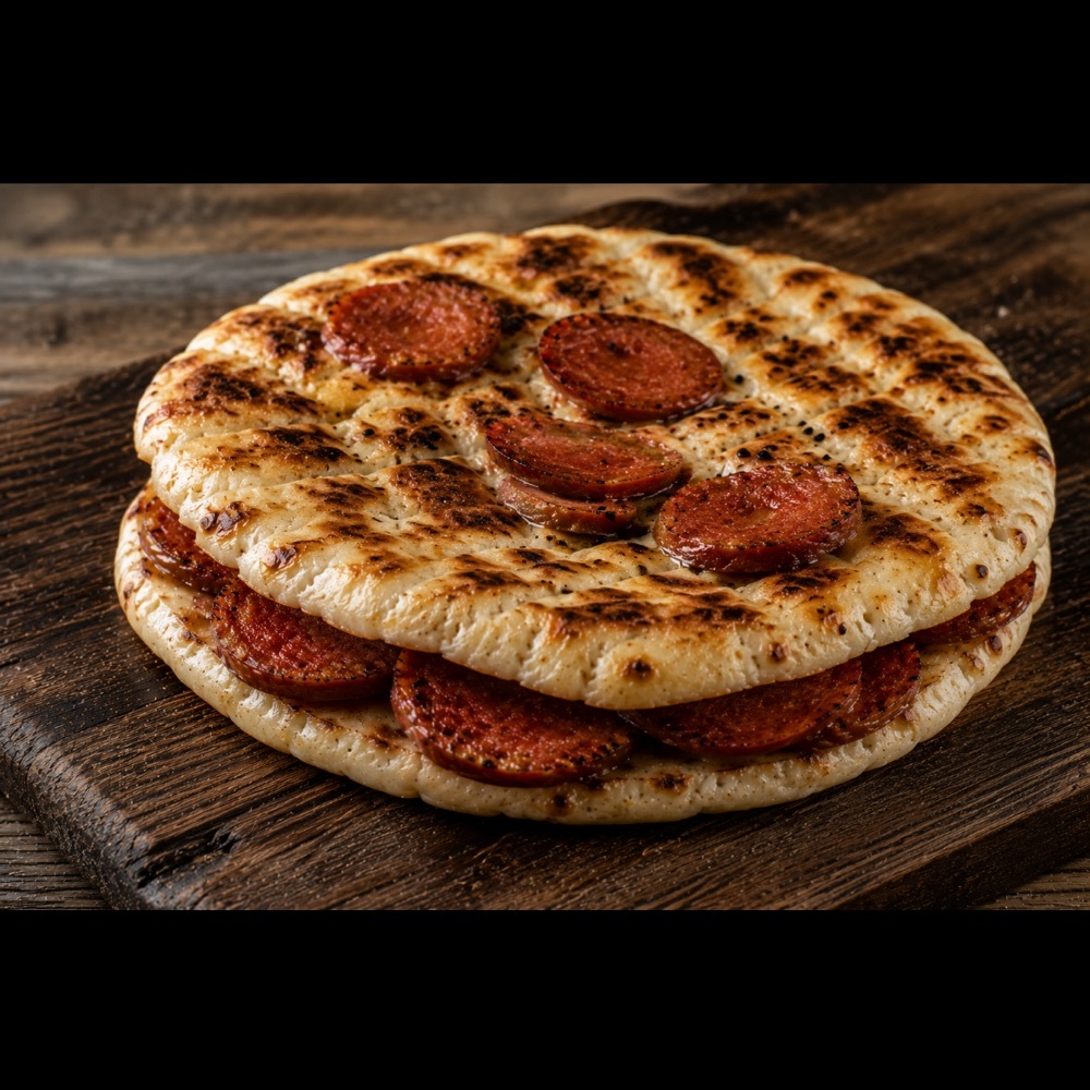 Bazlama Sucuklu Tost