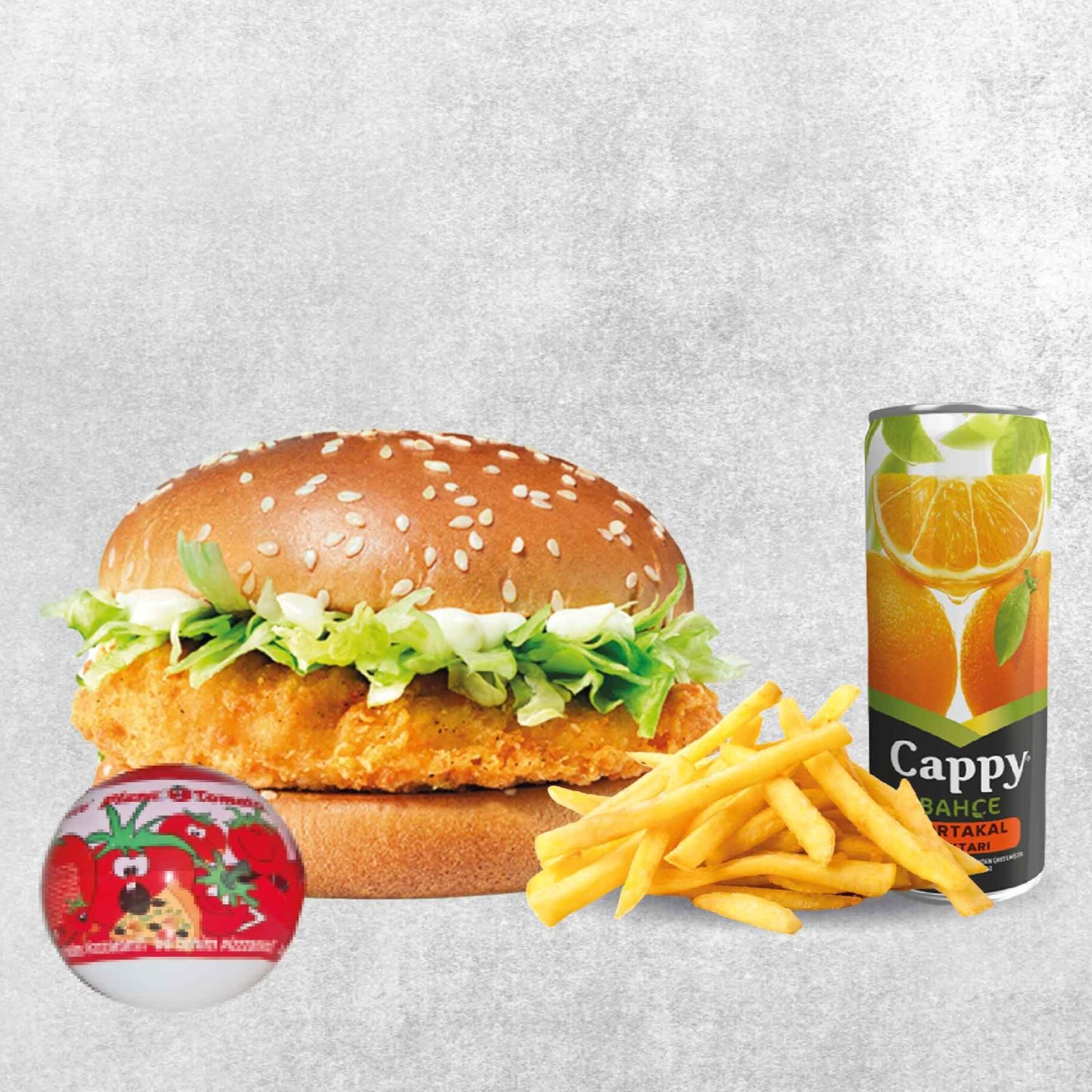 Çocuk Hamburger Menüsü