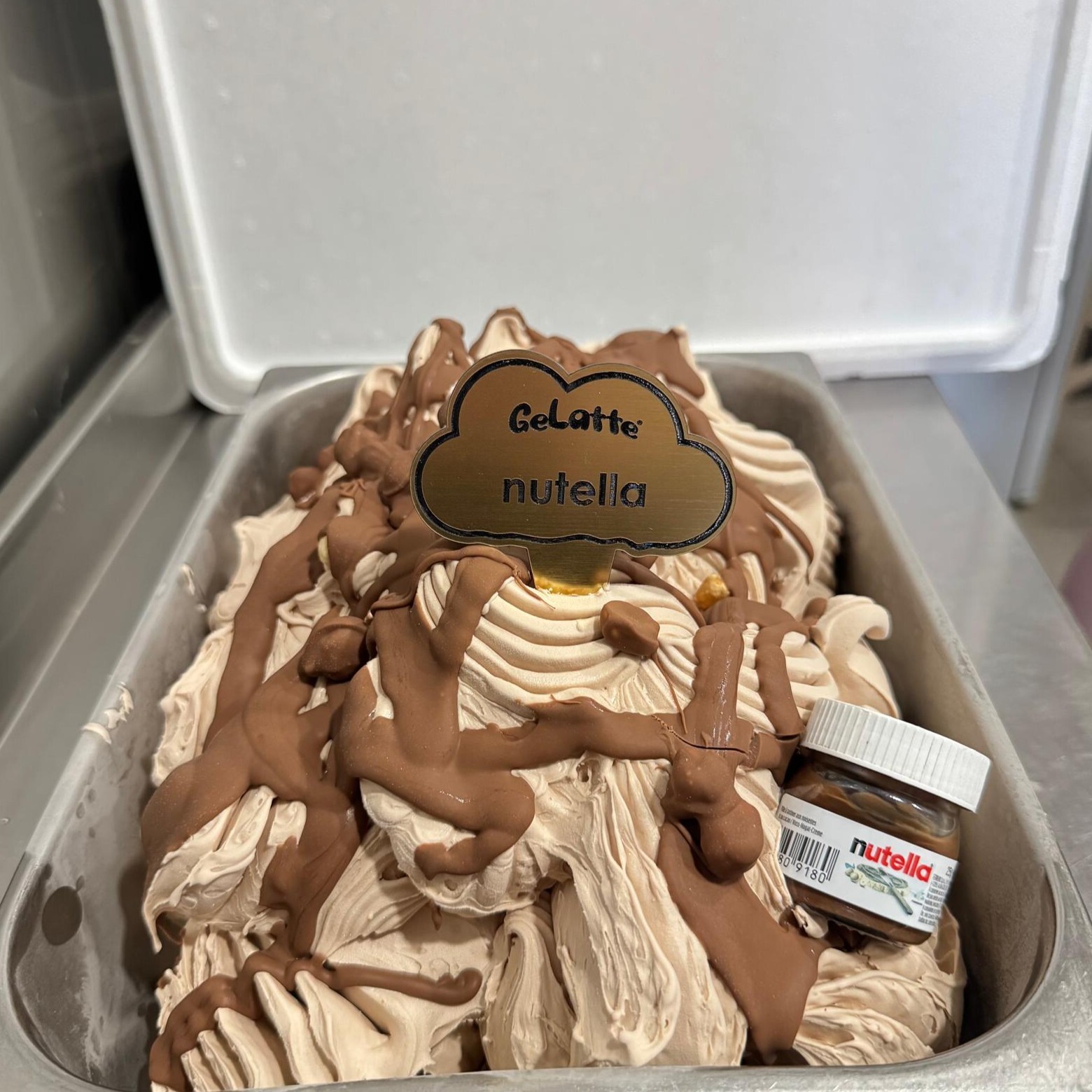 Nutellalı Gelato Dondurma