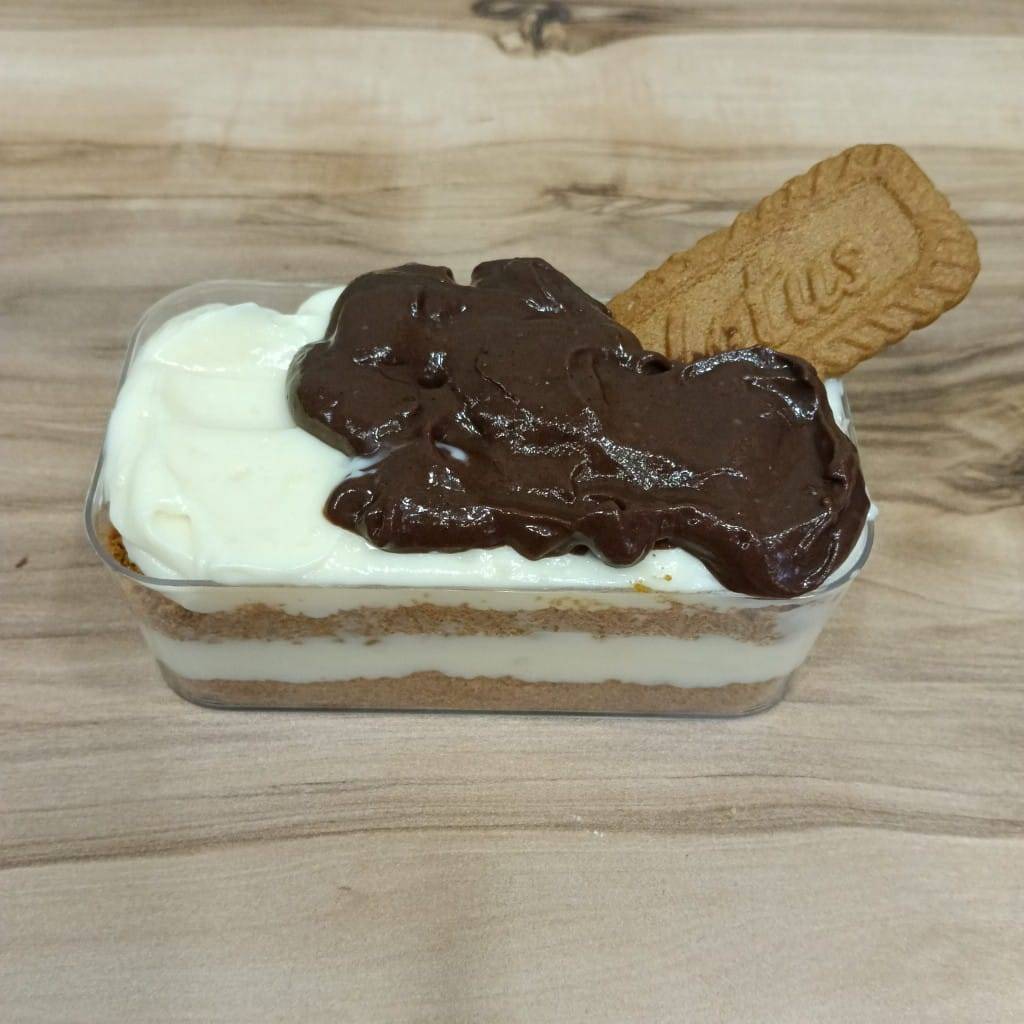 Minik Lotuslu Çikolata Soslu Sponful