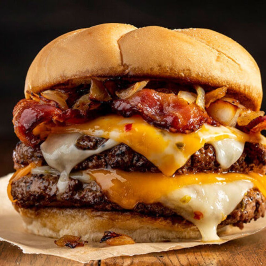 Double Cheese Burger Menü