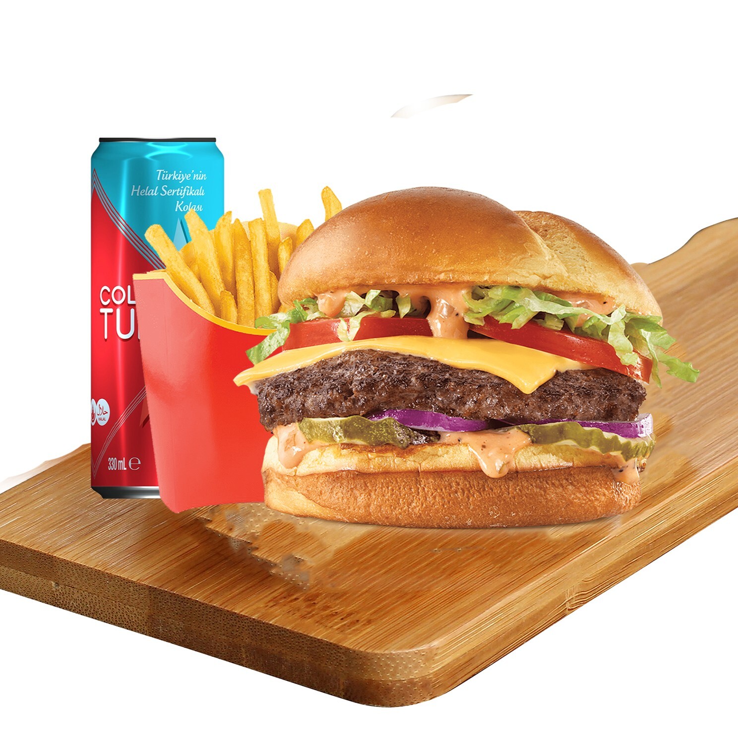 Et Hamburger Menü