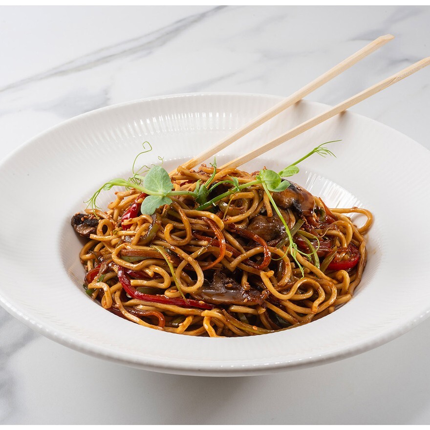 Sebzeli Zencefilli Noodle