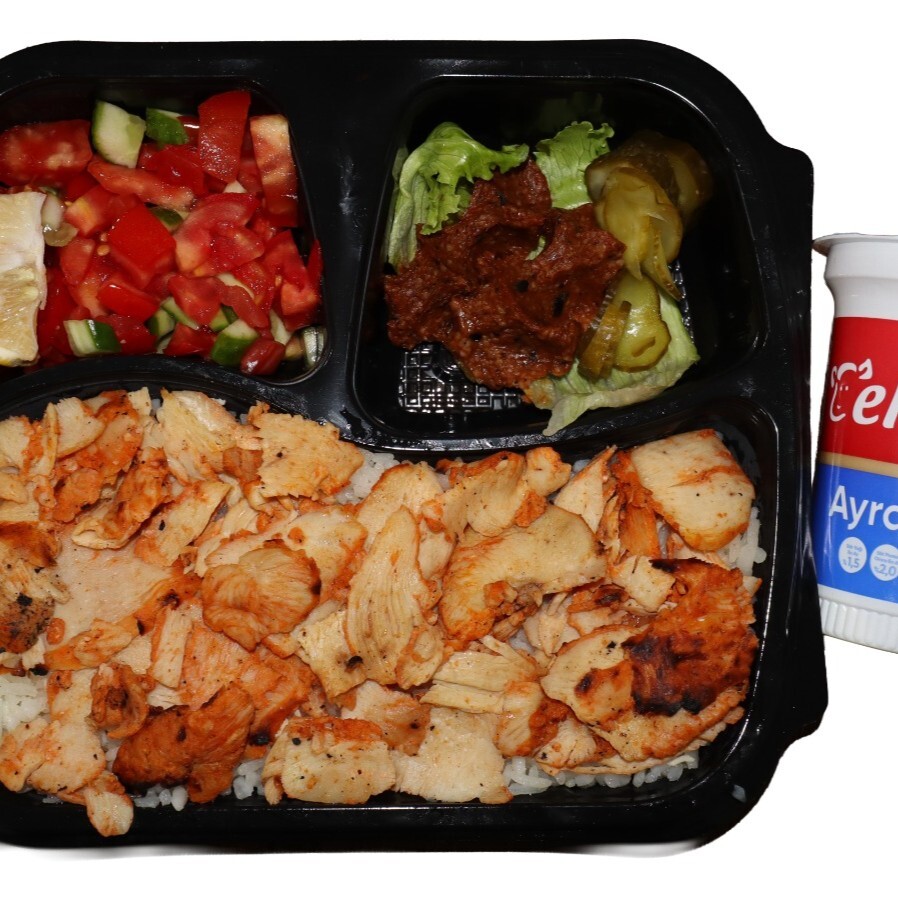 Pilav Üstü Tavuk Döner menü
