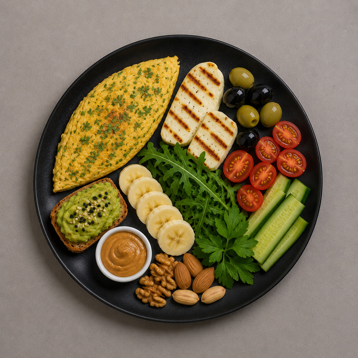 Zengin Fit Kahvaltı Tabağı