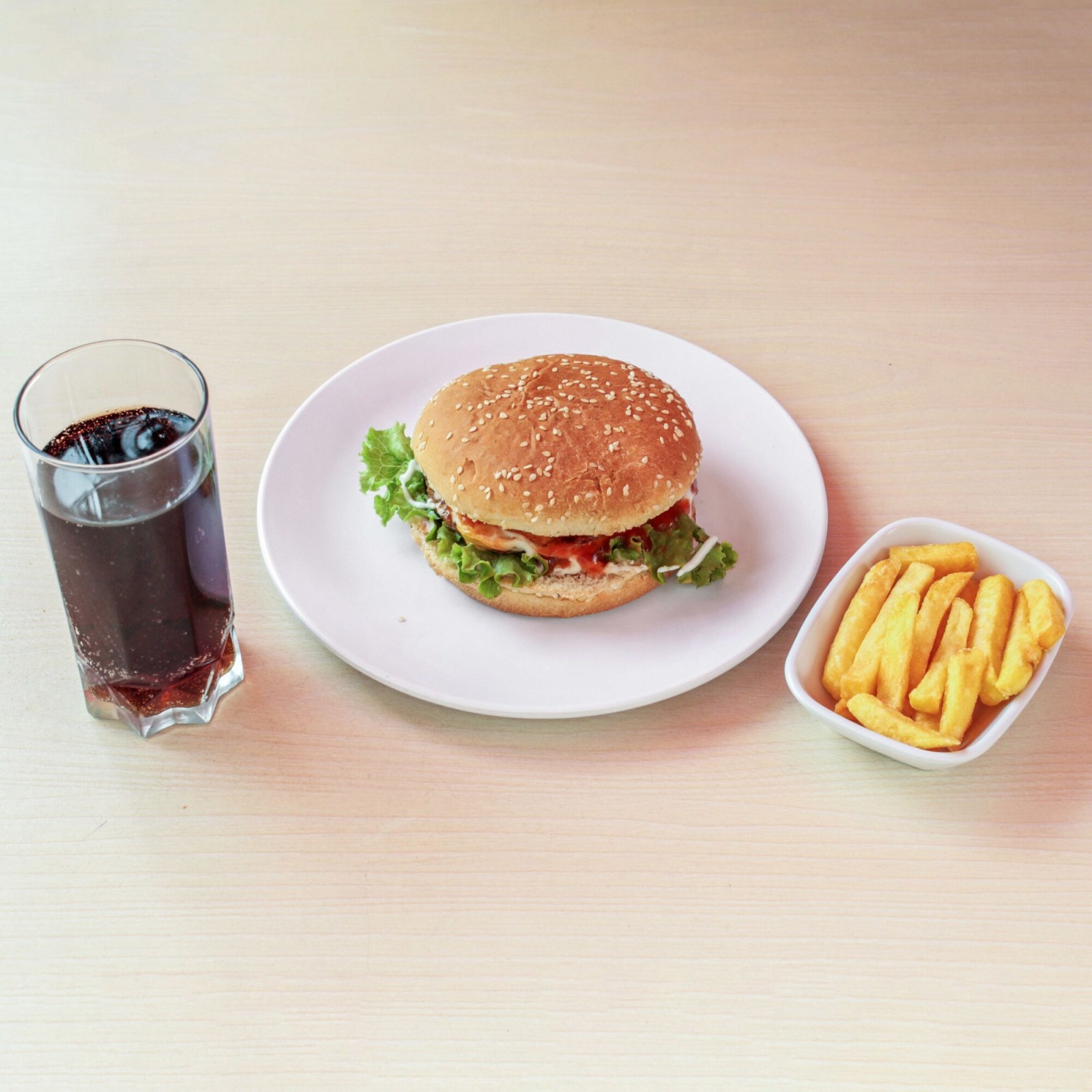 Et Hamburger Menü