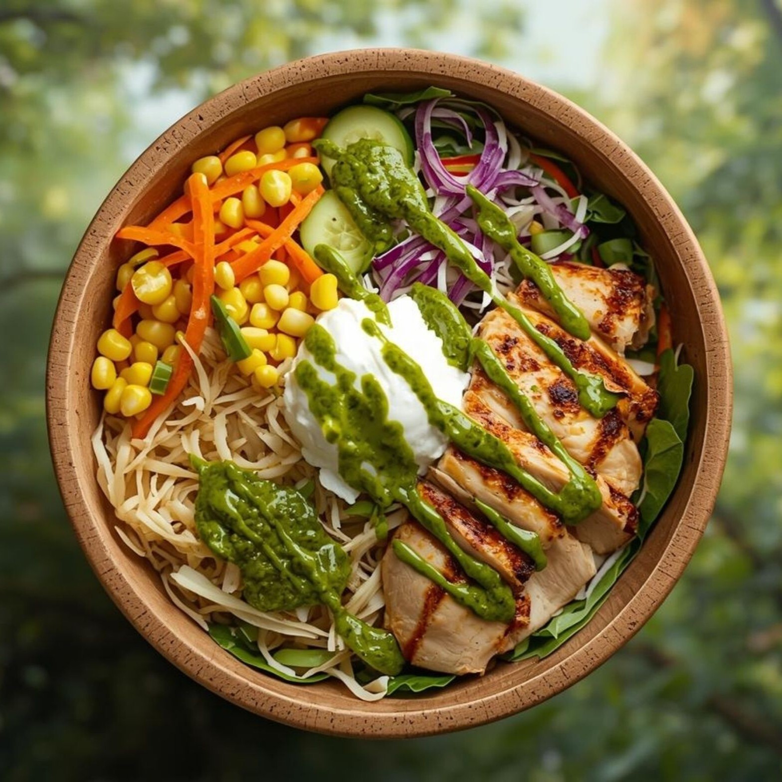 Fresh Pesto Izgara Bowls