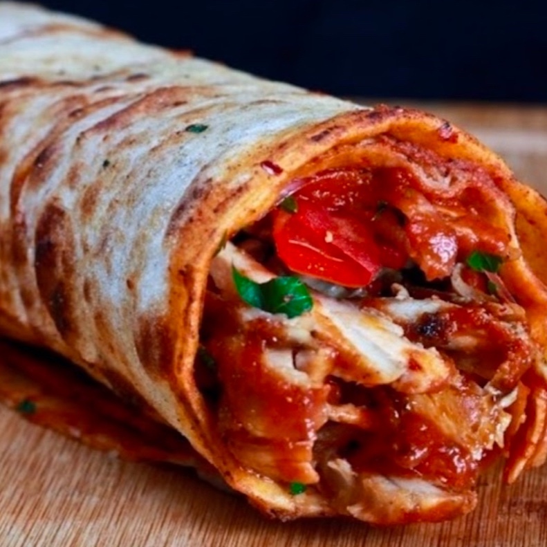 Hatay Usulü Tavuk Döner Dürüm