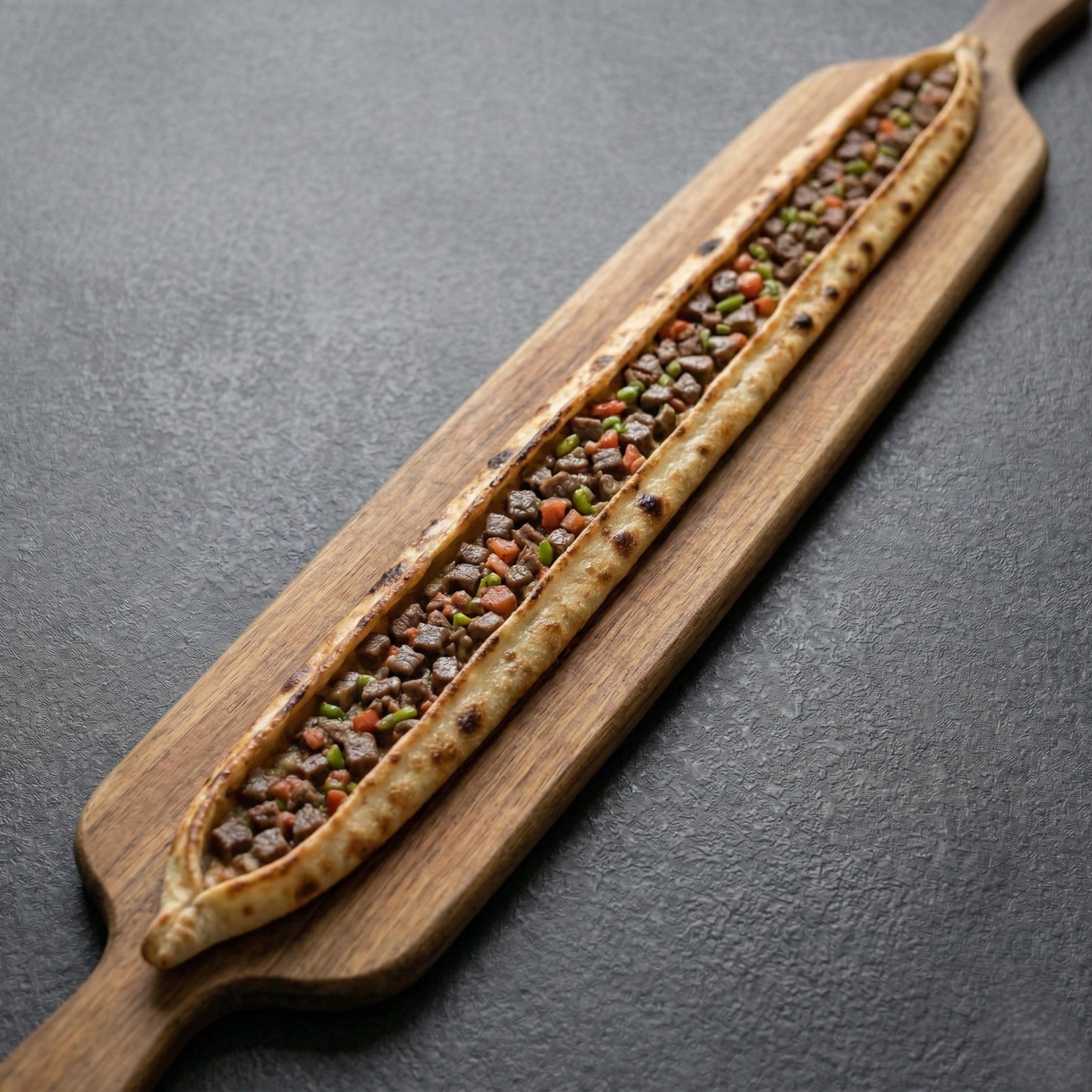 Kuşbaşılı Pide (Açık)