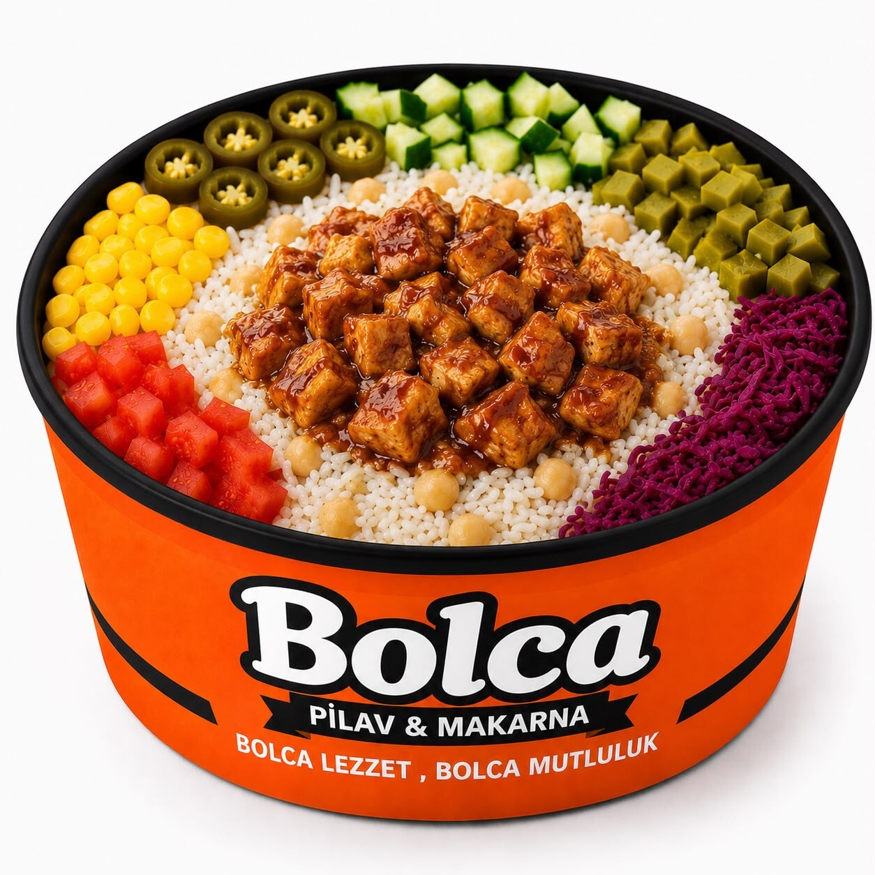 Bolca Barbekü Soslu Tavuk Pilav