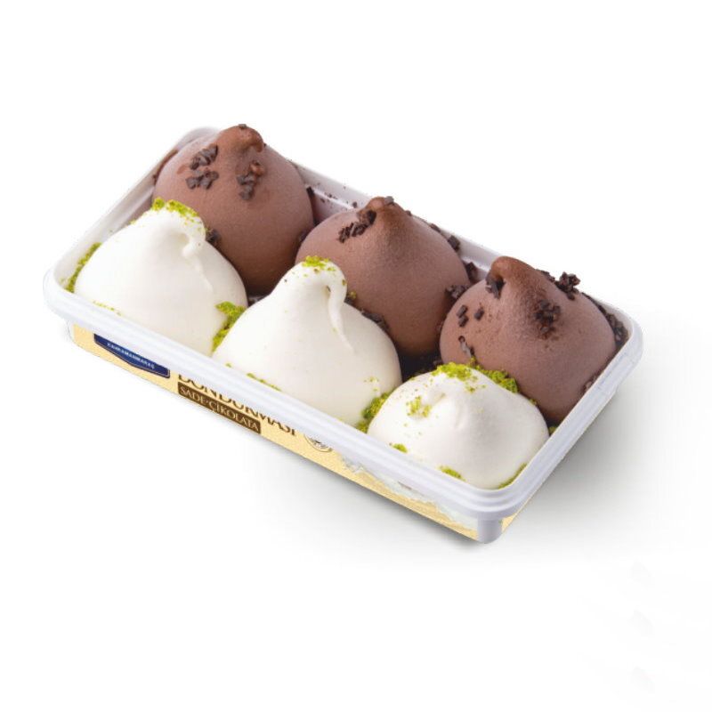 Alpedo Sade & Çikolatalı Maraş Dondurması (480 gr.)