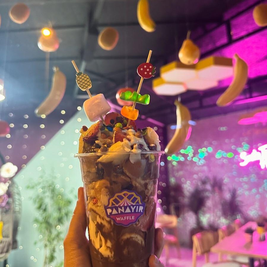 Bubble Cup Waffle (Bardak Waffle)
