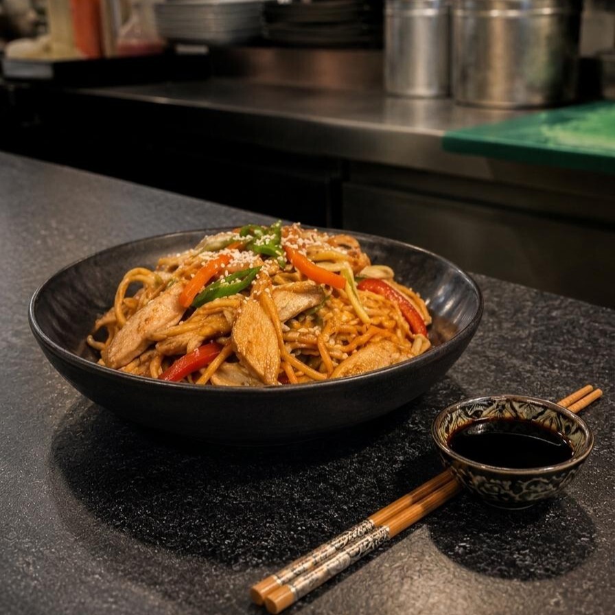 Tavuklu Noodle