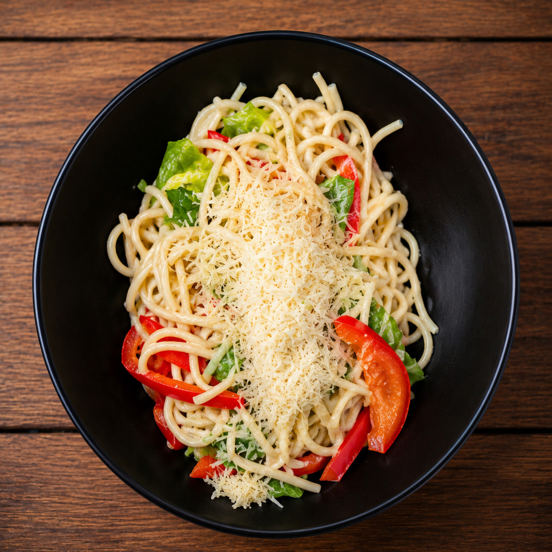 Permasan Peynirli Noodle