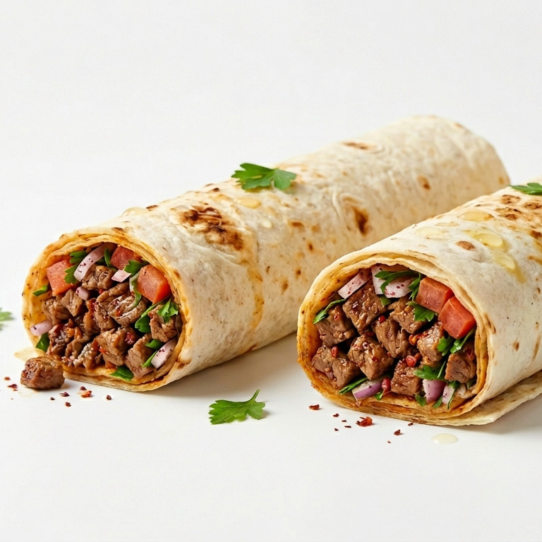 Lezzet İkilisi (2'li Lavaş Et Tantuni)
