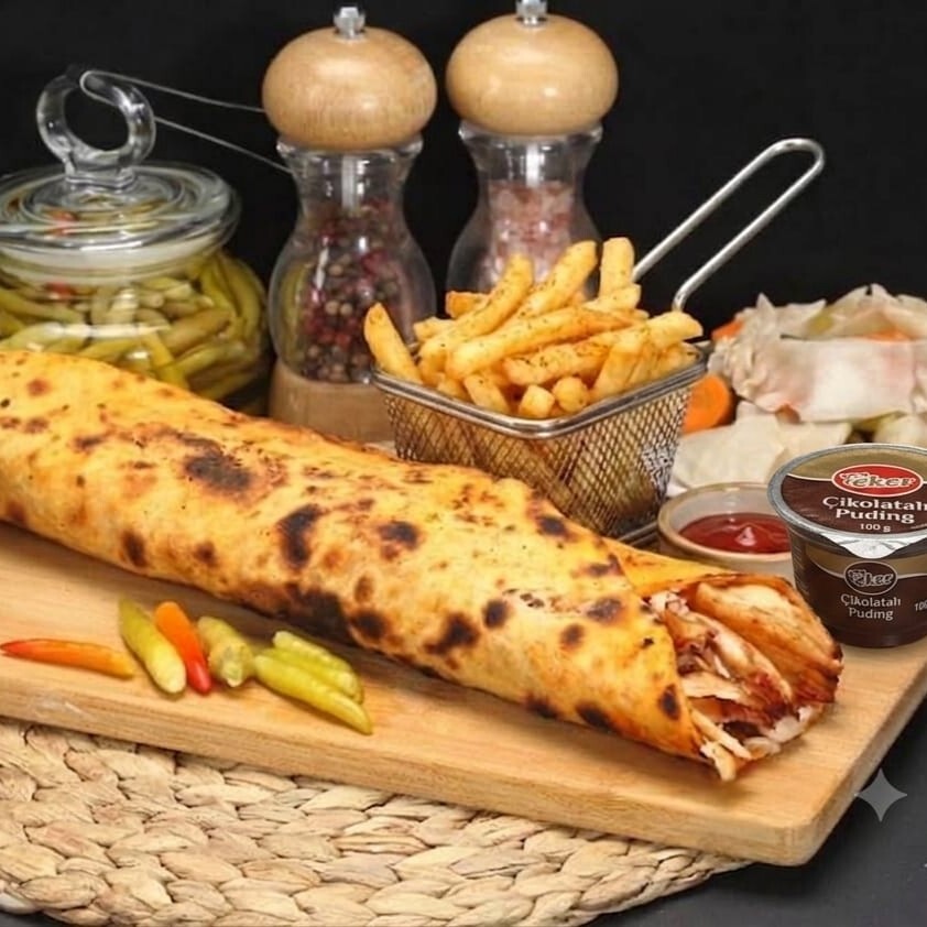 Zurna Tablacı Tavuk Döner Dürüm Menü