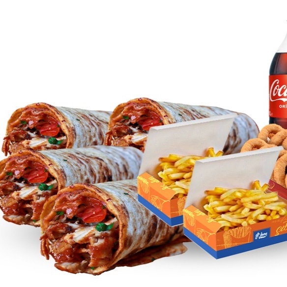 4 Kişilik Combo Menüsü