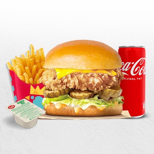 Medium Burger Menü