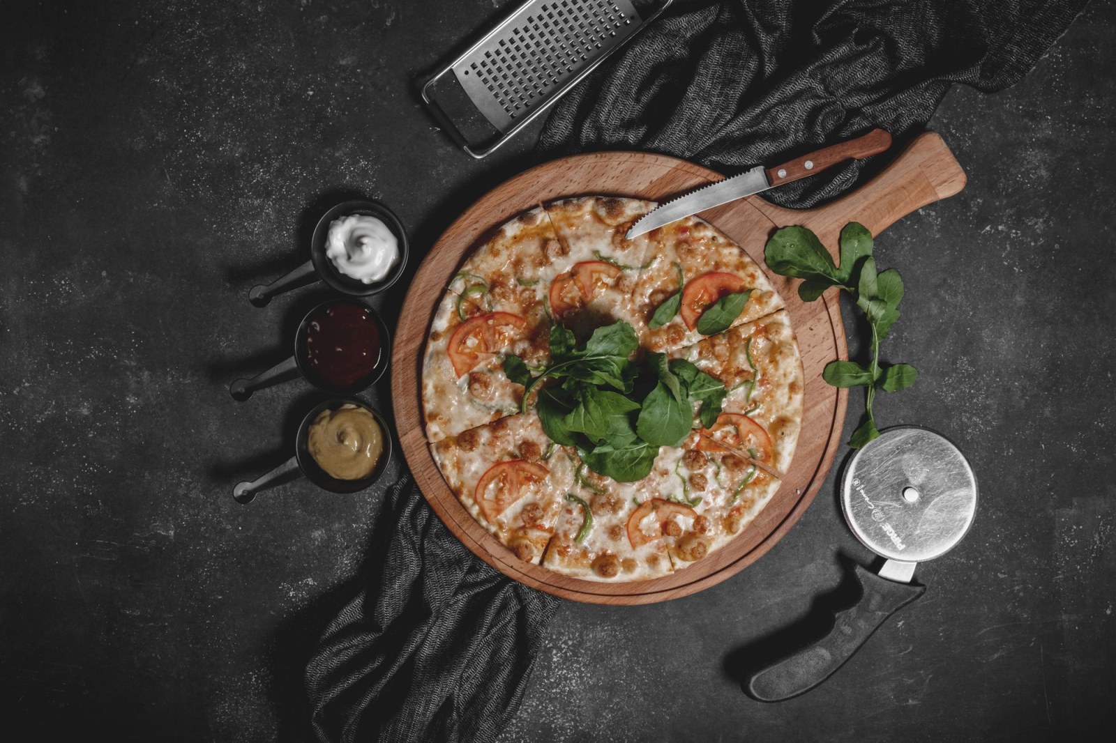 Pizza Mare Karidesli (Standart Boy)